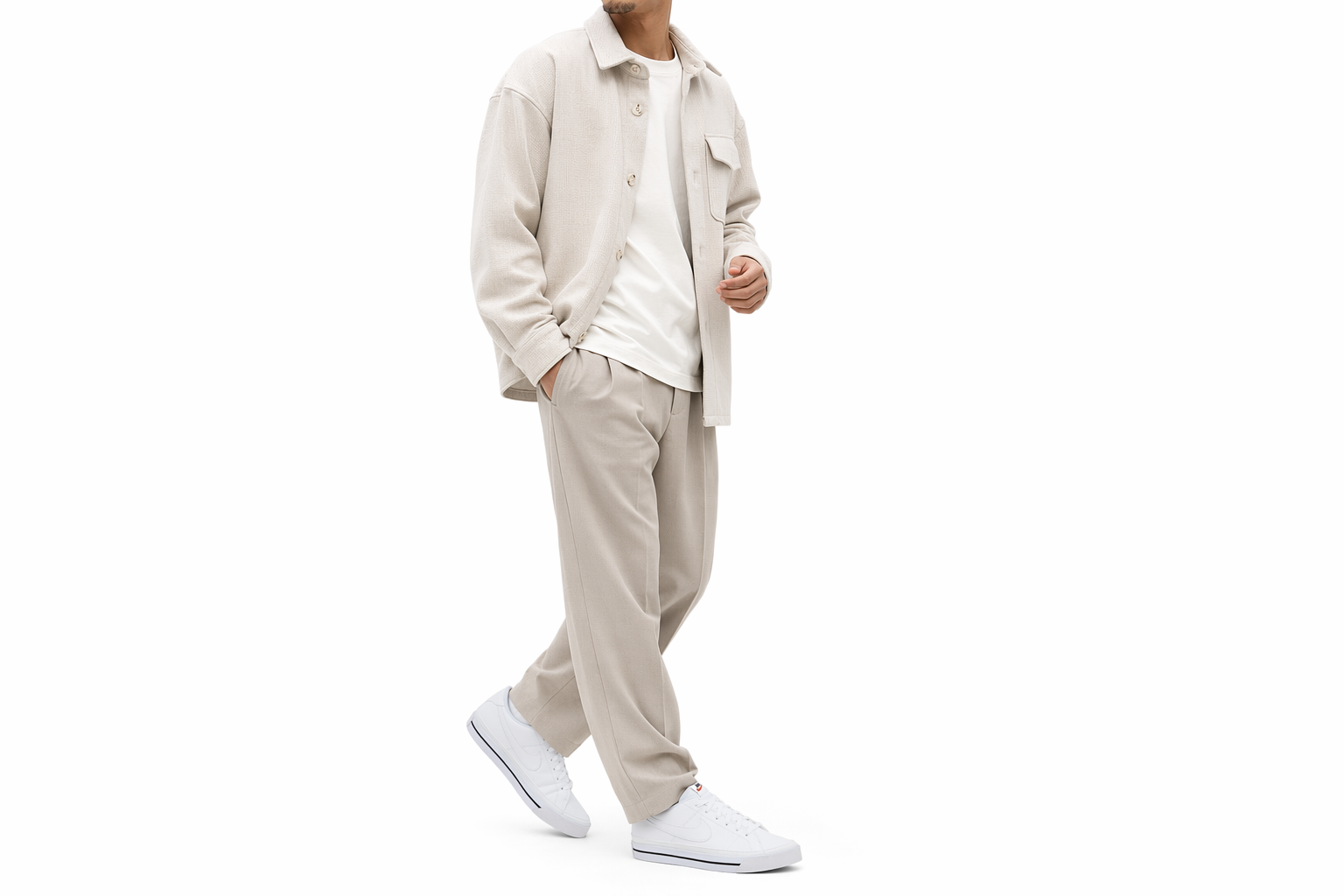 Order 耐吉 Court Legacy Next Nature「白色黑色」DH3162-101