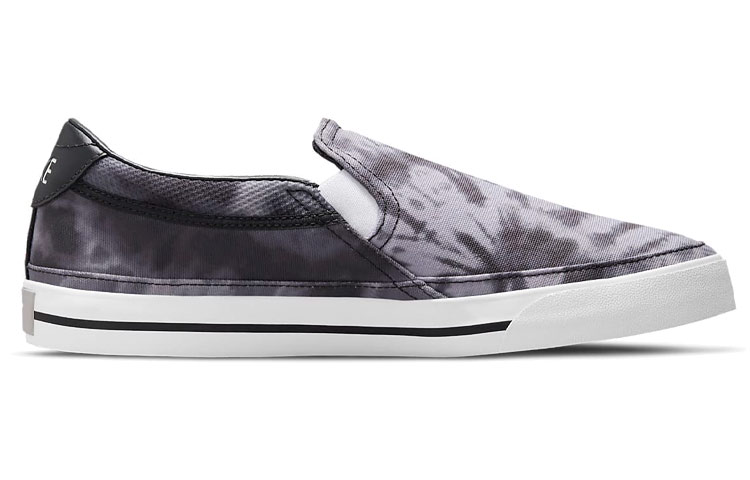 Shop Nike Court Legacy Print 潮流百搭休閒板鞋 煙灰色紮染