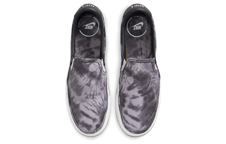 Details for Nike Court Legacy Print 潮流百搭休閒板鞋 煙灰色紮染