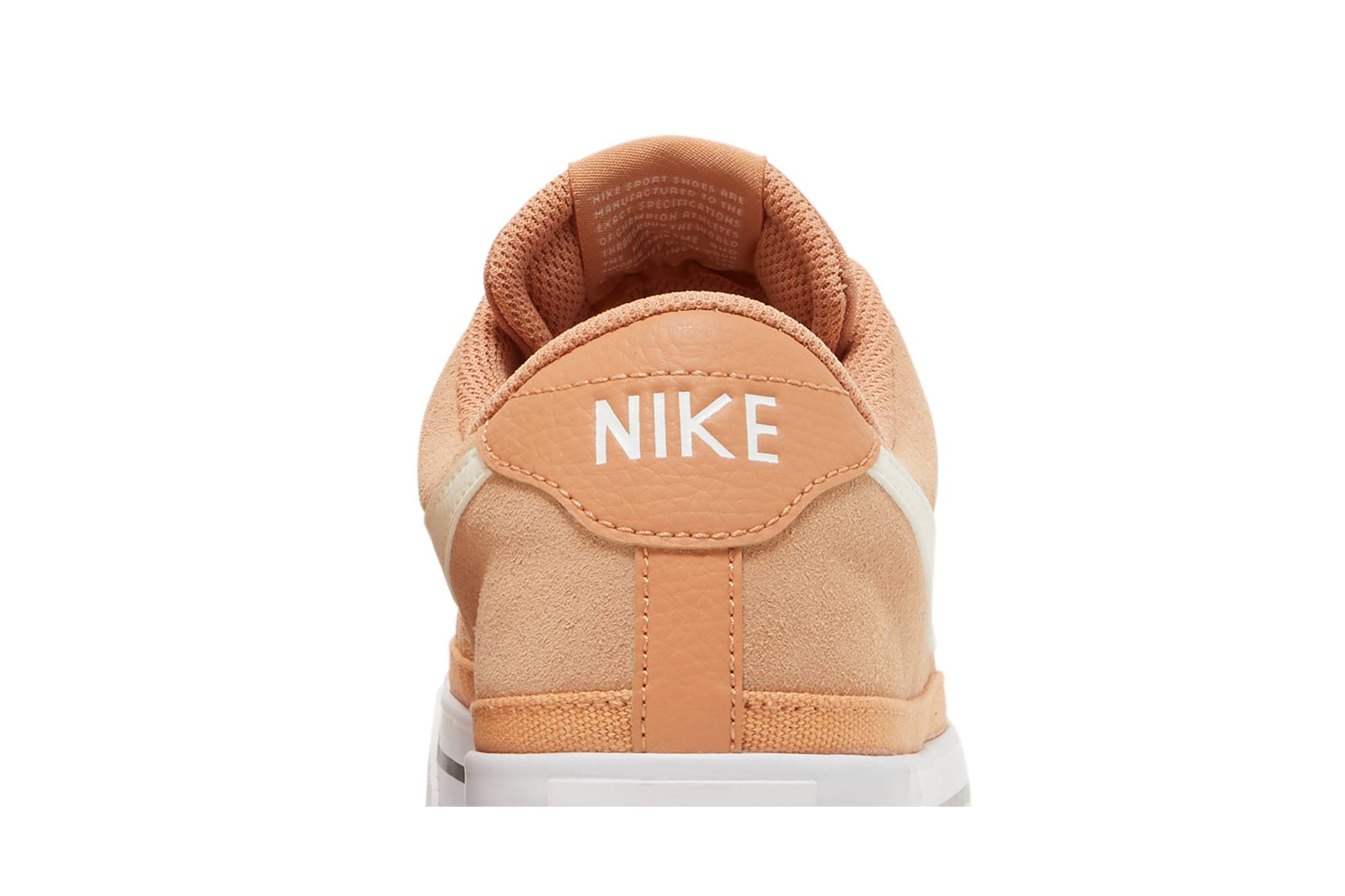 Sizing Nike Court Legacy Suede 'Light Cognac' DH0956-200