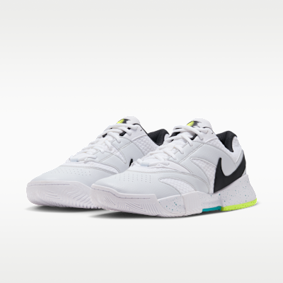 Purchase Nike Court Lite 4 Tennis 'White Volt Energy Black' FD6574-125
