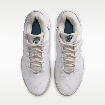Shop Nike Court Lite 4 Putih/Light Bone/Slate Baru/Biru Smoky FD6574-112