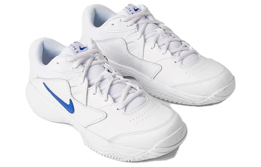 Shop 耐克 Court Lite '白色循环皇家蓝' AR8836-124
