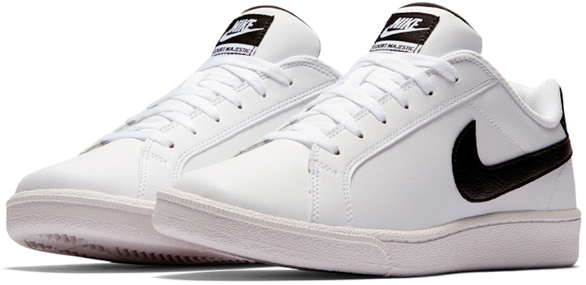 Nike Court Majestic Leer ''Wit Zwart'' 574236-100 Shop Nike Court Majestic Leer ''Wit Zwart'' 574236-100