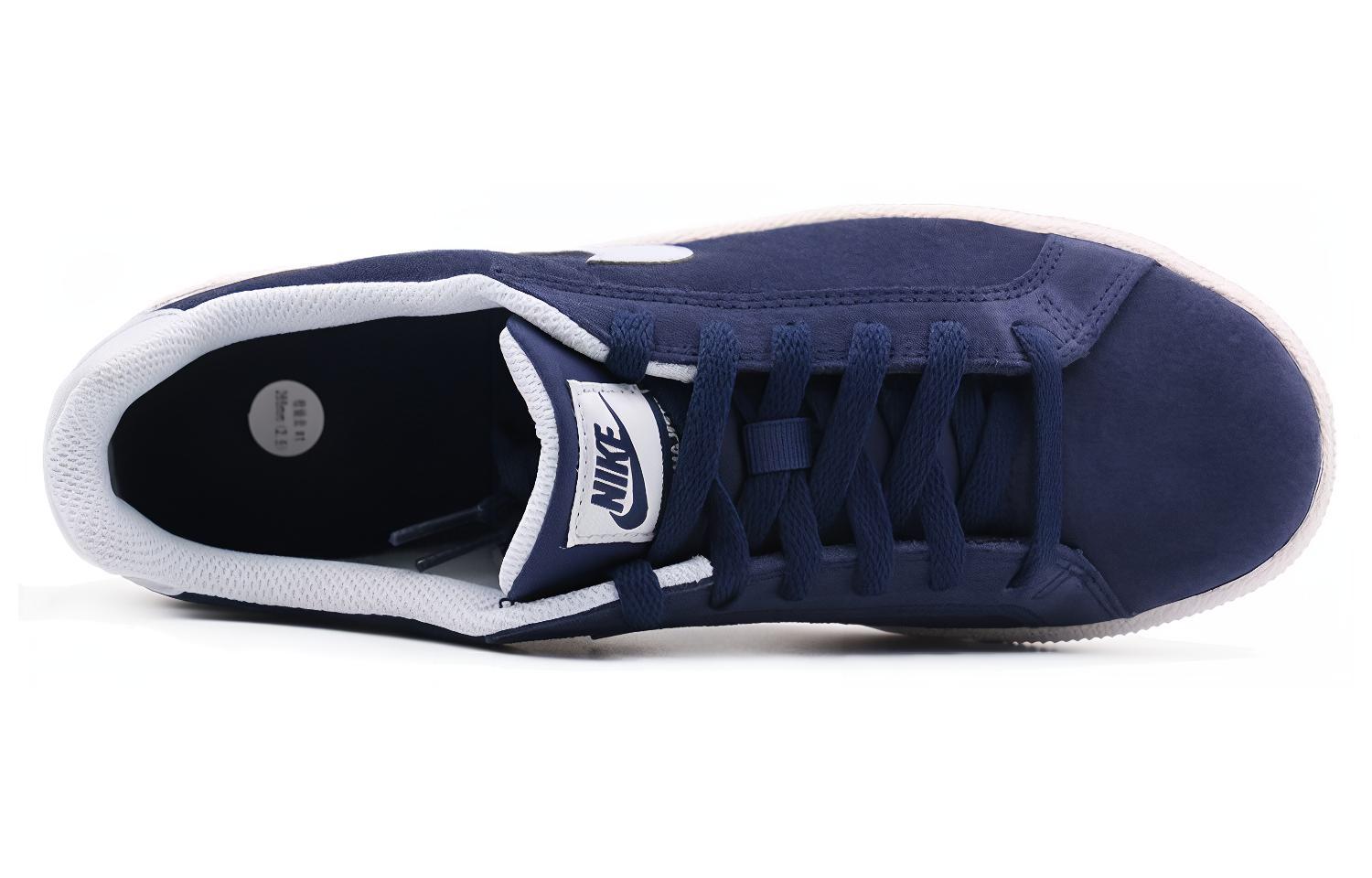Lookbook ナイキ コート マジェスティック スエード 青白 (Nike Kōto Majesutikku Suēdo Aojiro) 653485-401