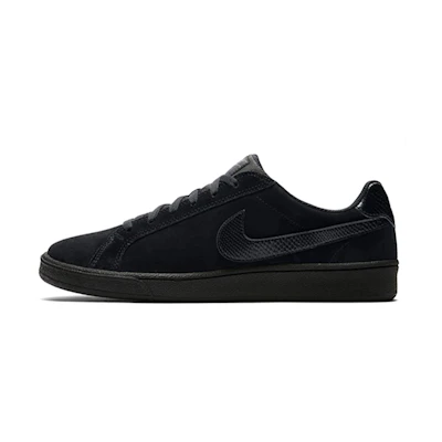 Nike Court Majestic Suede Low-Top Sneakers Black
