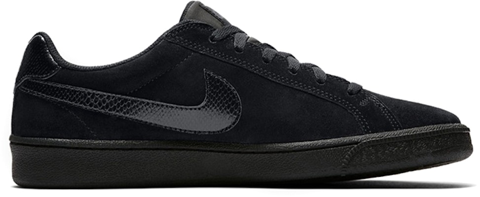 Nike Court Majestic Suede Low-Top Sneakers Black 653485-001 Order Nike Court Majestic Suede Low-Top Sneakers Black 653485-001