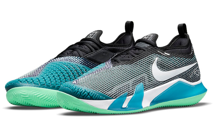 Lookbook Nike Court React Vapor NXT ''Schwarz Blau Grün'' CV0726-324