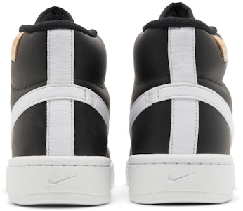 Nike Court Royale 2 Mid 'Hitam Oniks' CQ9179-001 Details for Nike Court Royale 2 Mid 'Hitam Oniks' CQ9179-001