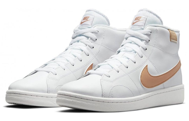 Lookbook Nike Court Royale 2 Mid ''Wit Goud'' CQ9179-103