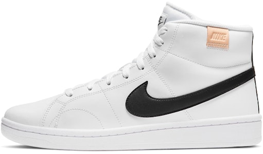 Nike Court Royale 2 Mid 休閒 中幫 板鞋 男款 白黑 Buy Nike Court Royale 2 Mid 休閒 中幫 板鞋 男款 白黑