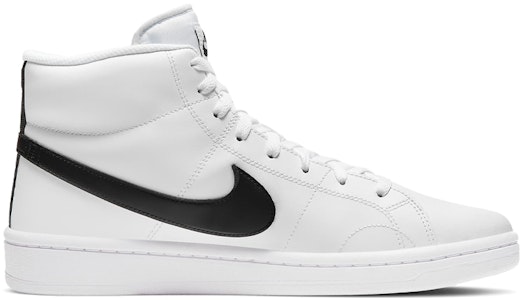 Nike Court Royale 2 Mid 休閒 中幫 板鞋 男款 白黑 Order Nike Court Royale 2 Mid 休閒 中幫 板鞋 男款 白黑
