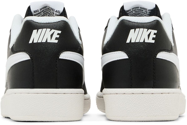 Nike Court Royale 黑白網球風格休閒男鞋 低筒 板鞋 男款 黑白 Details for Nike Court Royale 黑白網球風格休閒男鞋 低筒 板鞋 男款 黑白