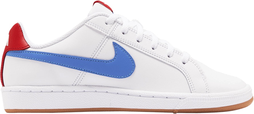 Nike court royale top white and blue
