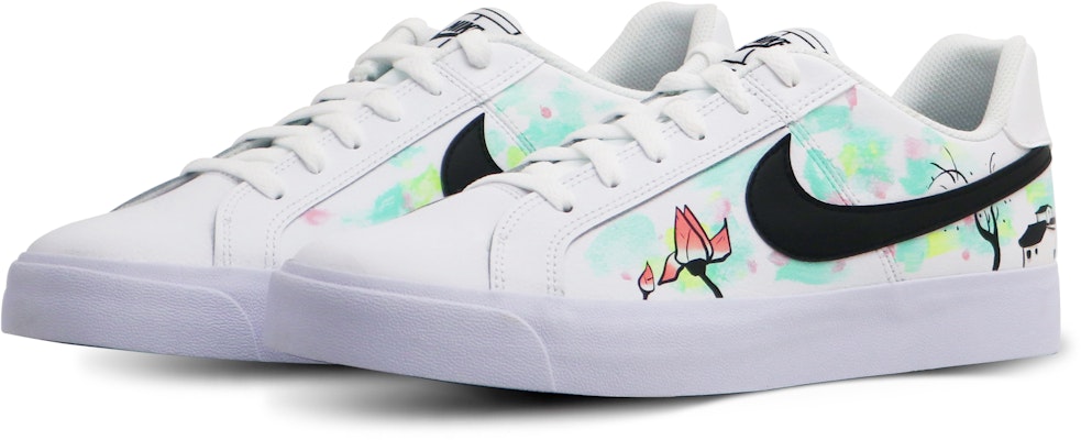 Nike Court Royale AC 'Danqing Ink Lotus' BQ4222-103-484923 Lookbook Nike Court Royale AC 'Danqing Ink Lotus' BQ4222-103-484923