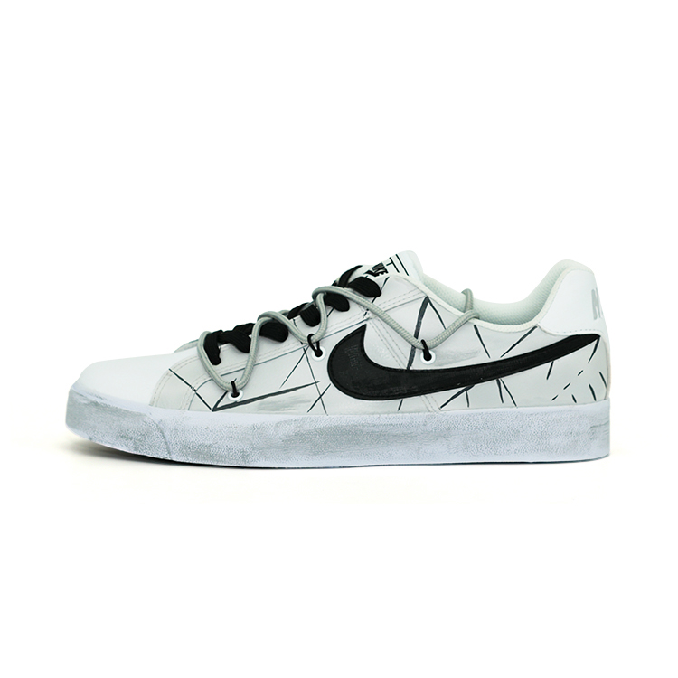 Nike Court Royale AC 'Geometric Grey' BQ4222-103-458053