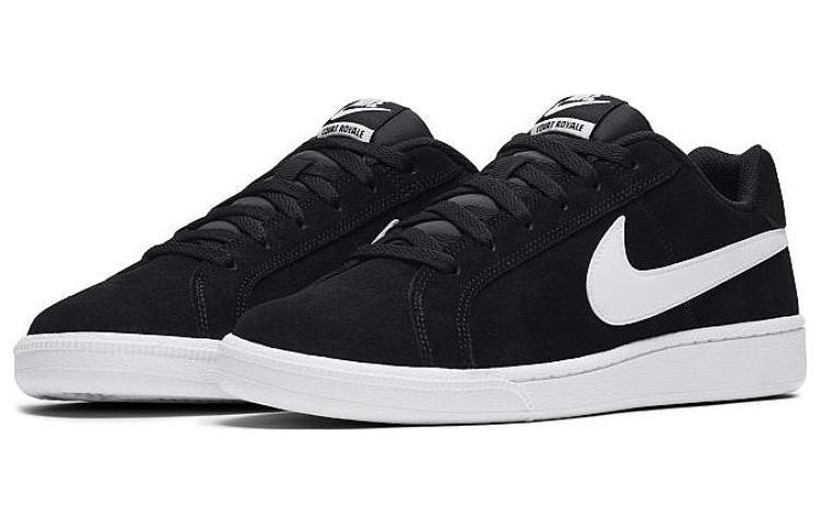 Lookbook 耐克 Court Royale 黑色麂皮 819802-011
