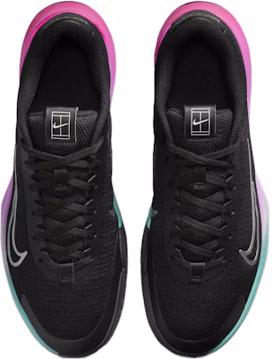 Nike Court Vapor 舒適運動 耐磨 低筒 網球鞋 男款 黑色 Lookbook Nike Court Vapor 舒適運動 耐磨 低筒 網球鞋 男款 黑色