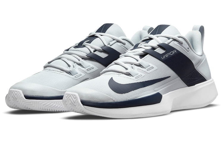 Lookbook Nike Court Vapor Lite Grau/Blau DH2949-007
