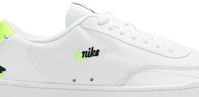 Nike Court Vintage Premium 'Putih Volt' CZ7936-100 Order Nike Court Vintage Premium 'Putih Volt' CZ7936-100