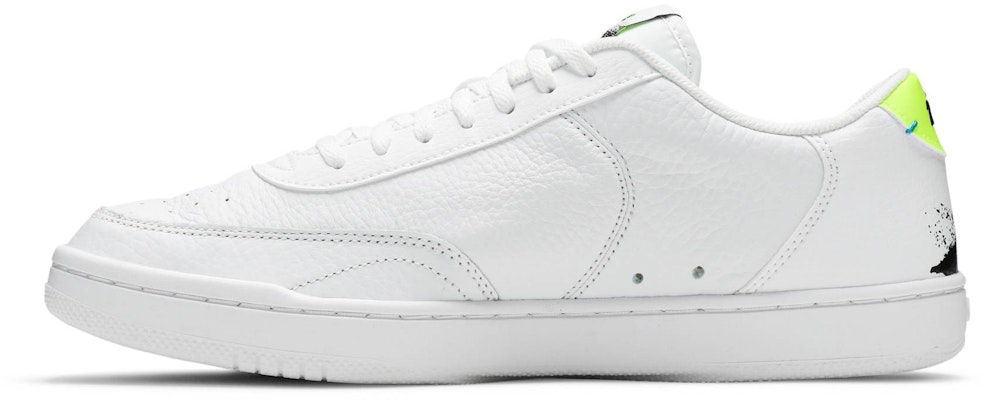 Nike Court Vintage Premium 'White Volt' CZ7936-100 Lookbook Nike Court Vintage Premium 'White Volt' CZ7936-100