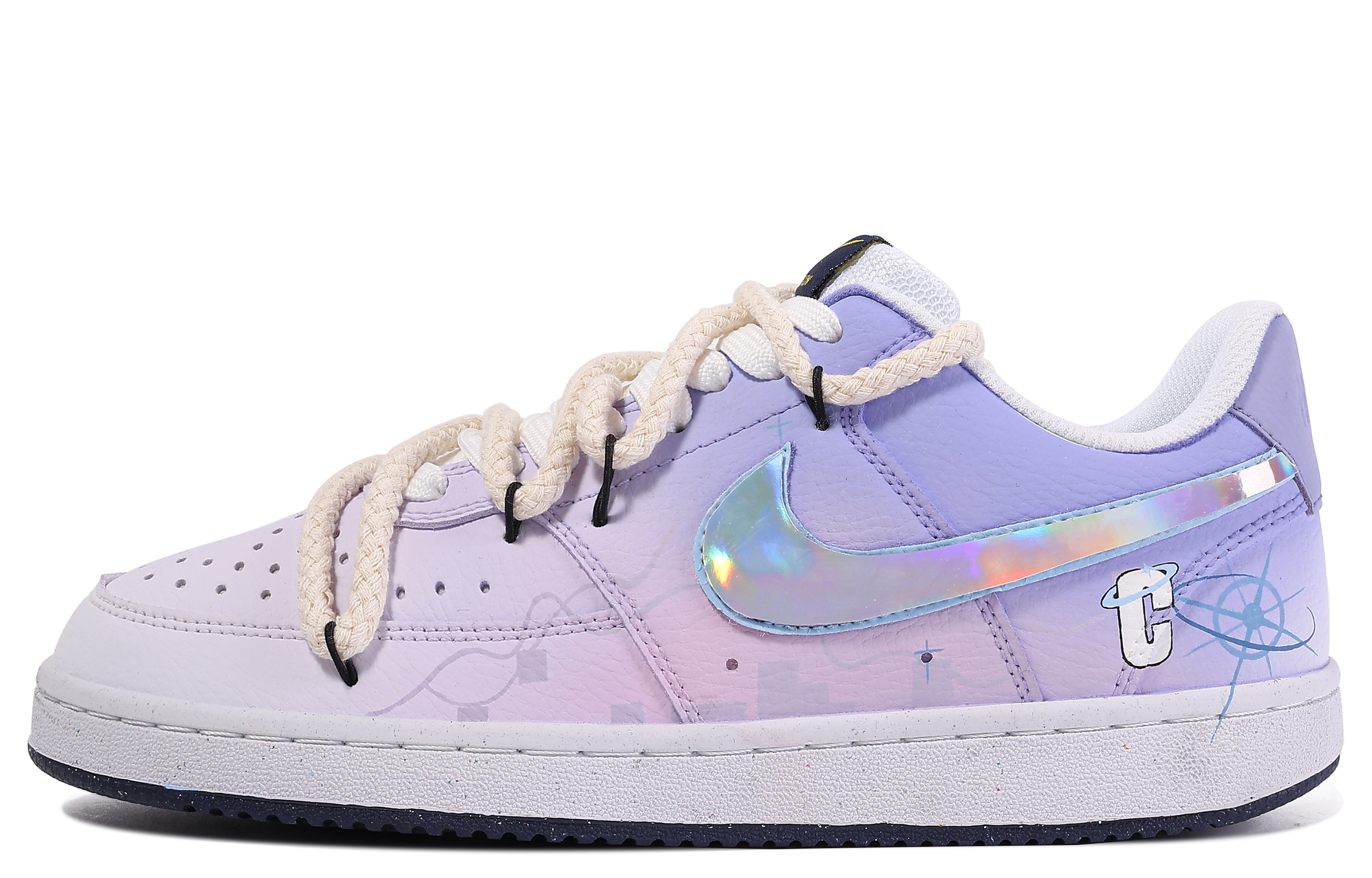 Nike Court Vision 1 'Da Vinci Y2K Graffiti' 圖 2