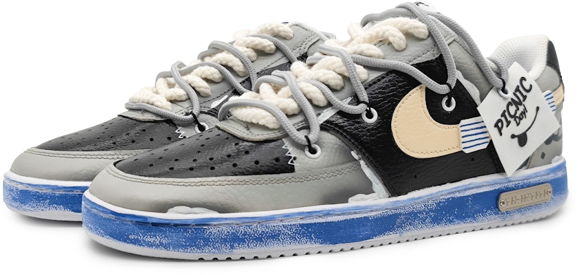 Nike Court Vision 1 'Kuning Pudar-Hitam-Kelabu' DH2987-101(Team16-男款摩根褪色黄) Lookbook Nike Court Vision 1 'Kuning Pudar-Hitam-Kelabu' DH2987-101(Team16-男款摩根褪色黄)