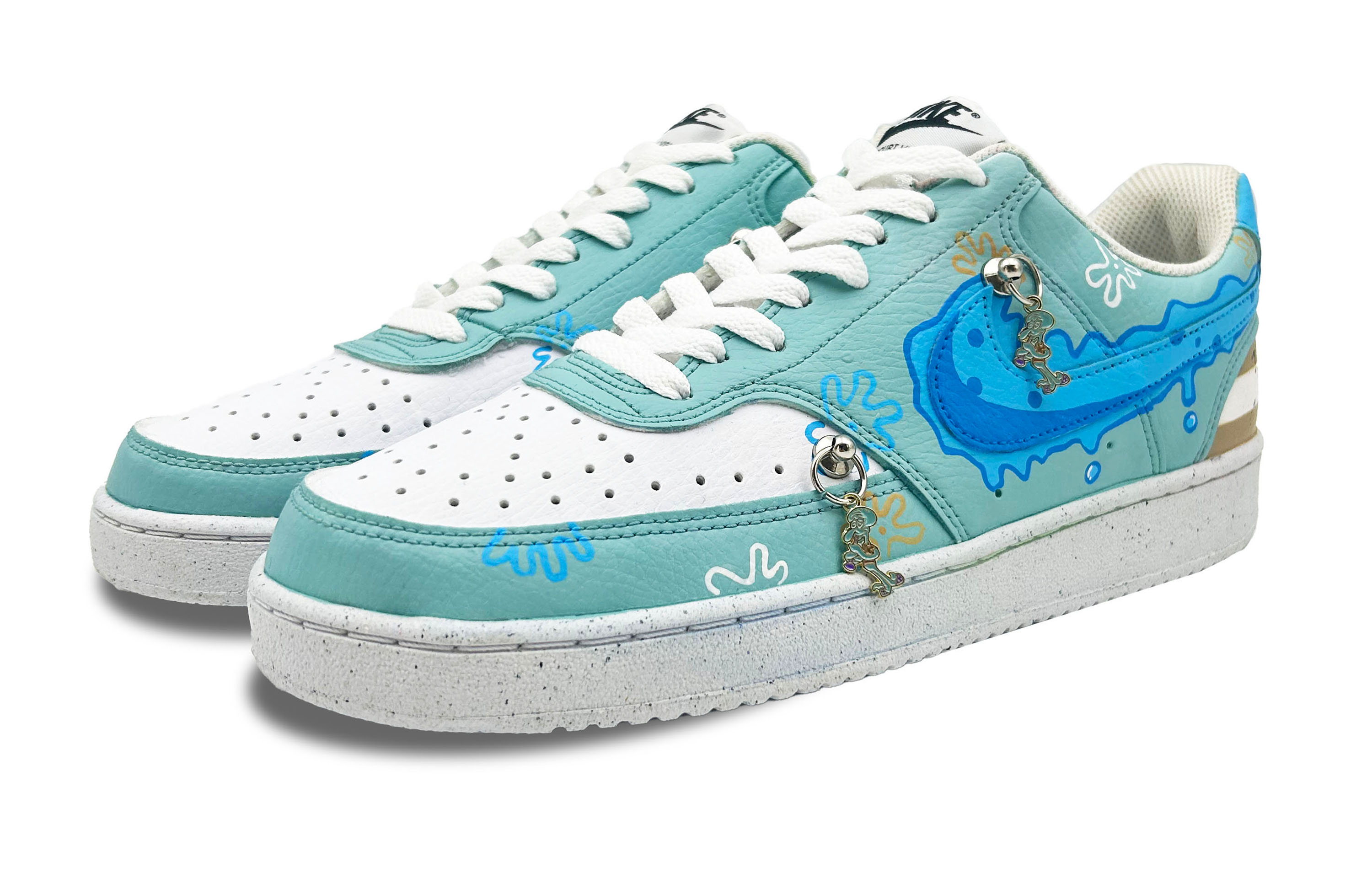 Nike Court Vision 1 Low 'Cartoon Graffiti' 圖 3