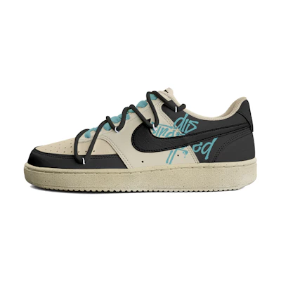 Nike Court Vision 1 Low 'Closed Space Black Tea'