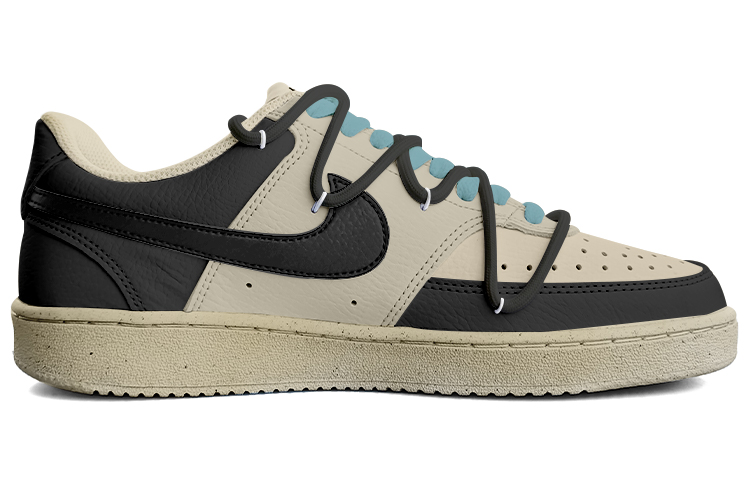 Nike Court Vision 1 Low 'Closed Space Black Tea' 圖 2
