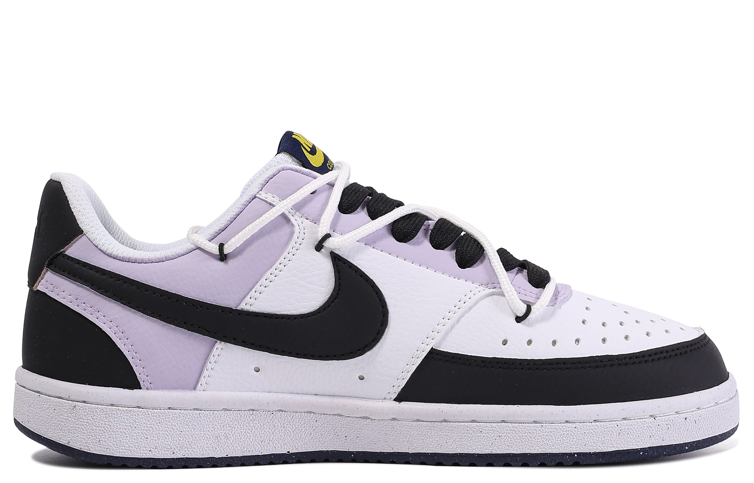 Nike Court Vision 1 Low 'Da Vinci Graffiti Candy - Purple White Black' 圖 3