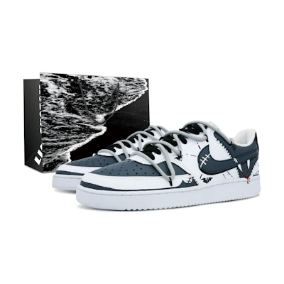 Nike Court Vision 1 Low 'Dracula Halloween'