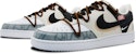 Nike Court Vision 1 Low 'Hidden Rain Hermit - Geometri Dekonstruksi - Merlad Graffiti' DH2987-101-459197