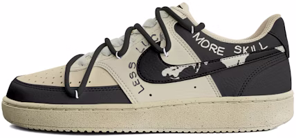 Nike Court Vision 1 Low 'Icicle Black Coffee' DH2987-101-458450 Nike Court Vision 1 Low 'Icicle Black Coffee' DH2987-101-458450