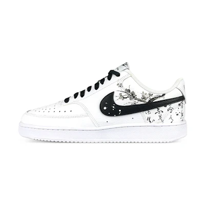 Nike Court Vision 1 Low 'Ink Plum Blossom'