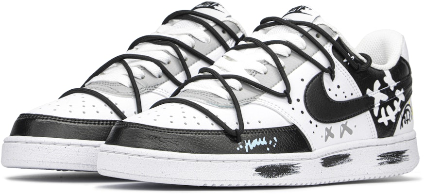 Nike Court Vision 1 Low 'Splatter Graffiti' Pria/Wanita Sneakers DH2987-101-459193 Lookbook Nike Court Vision 1 Low 'Splatter Graffiti' Pria/Wanita Sneakers DH2987-101-459193