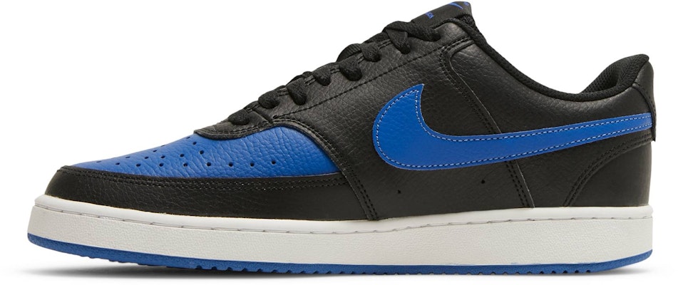 Nike Court Vision Low 'Black Game Royal' DM8681-001 Lookbook Nike Court Vision Low 'Black Game Royal' DM8681-001