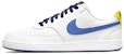 Nike Court Vision Low 'Deconstructed Graffiti' Lelaki Wanita Kasut. DH2987-103-484887