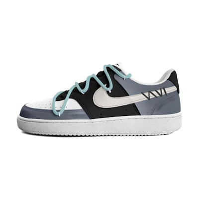 Nike Court Vision Low 'Future Explorer Grey Black'