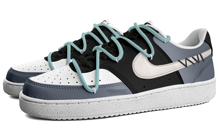 Nike Court Vision Low 'Future Explorer Grey Black' 圖 3