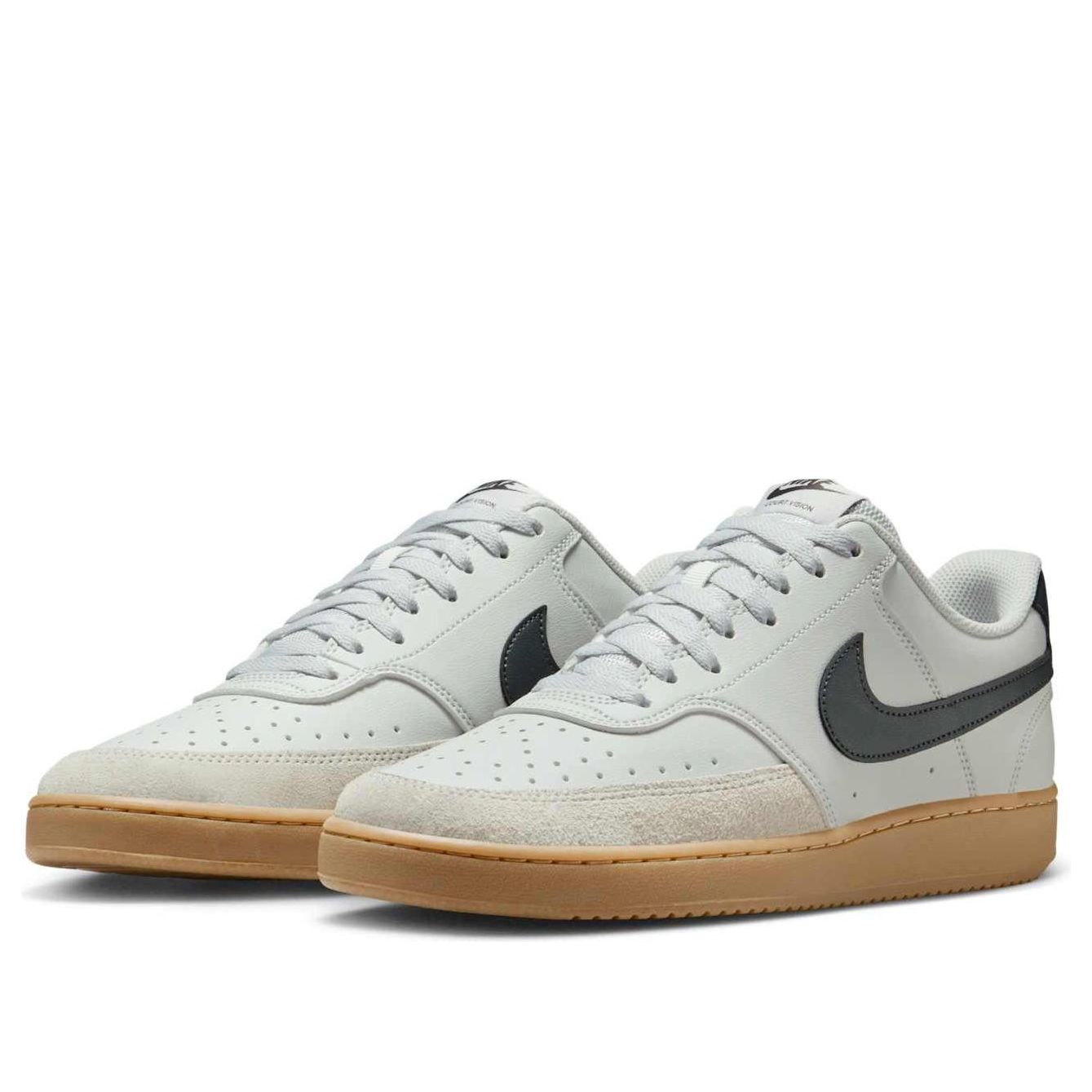 Shop ナイキ コート ビジョン ロー 'フォトンダスト アンスラサイト ガム' IB2998-003