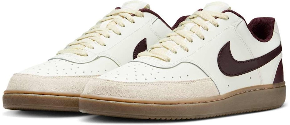 Nike Court Vision Low 'Sail Burgundy Crush' HV2530-101 Lookbook Nike Court Vision Low 'Sail Burgundy Crush' HV2530-101