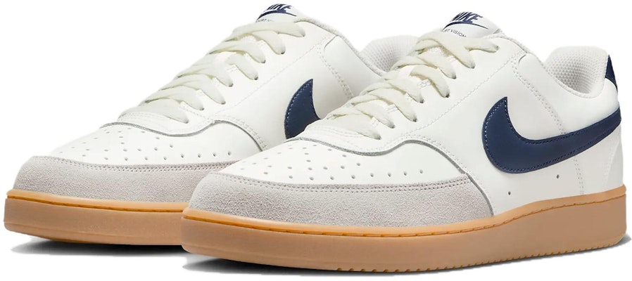 Nike Court Vision Low 'Sail Midnight Navy' HF1068-133 Order Nike Court Vision Low 'Sail Midnight Navy' HF1068-133