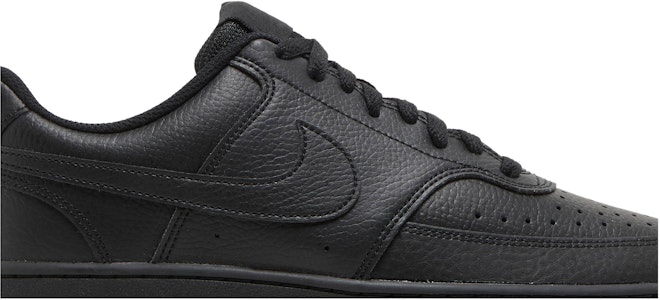 나이키 코트 비전 로우 '트리플 블랙' CD5463-002 Order 나이키 코트 비전 로우 '트리플 블랙' CD5463-002