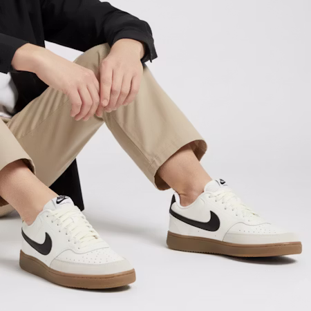 Nike Court Vision Low 'Putih Hitam Gum' FQ8075-133 Order Nike Court Vision Low 'Putih Hitam Gum' FQ8075-133