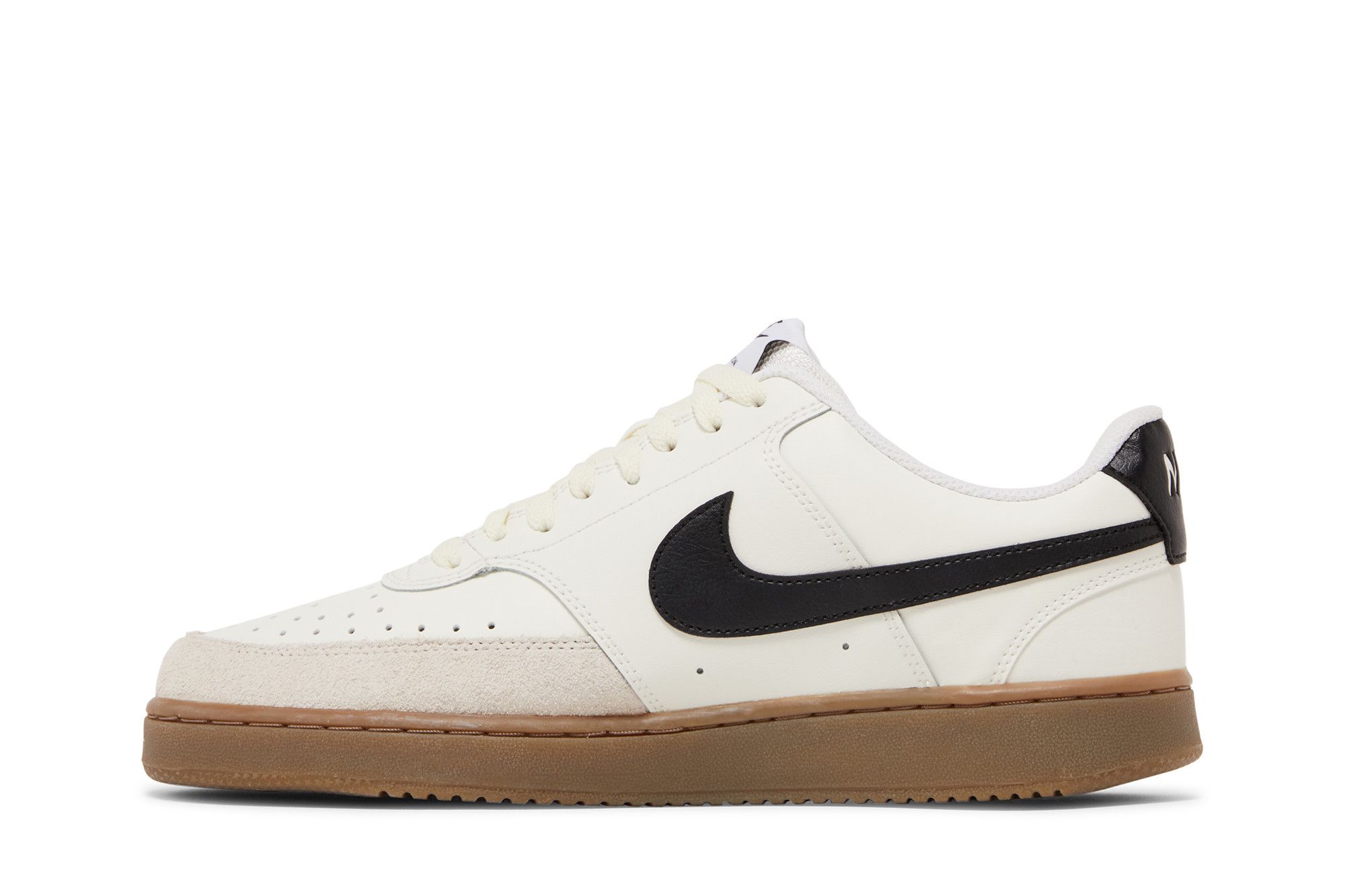 Lookbook 耐吉 Court Vision Low '白黑膠底' FQ8075-133