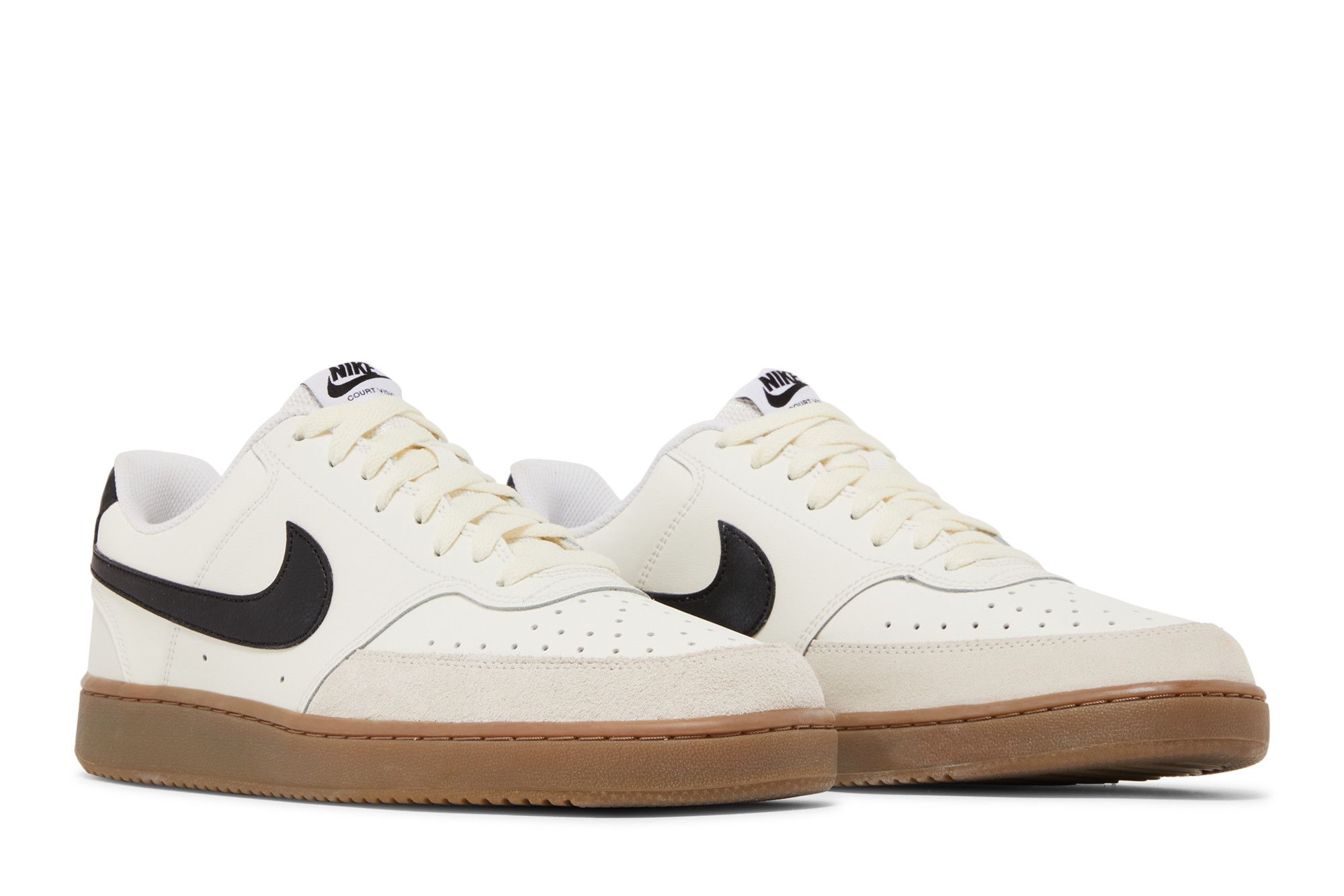 Cheap 耐吉 Court Vision Low '白黑膠底' FQ8075-133