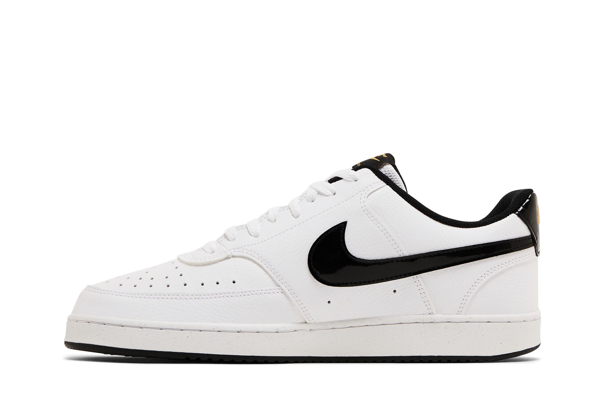 Lookbook ナイキ コート ビジョン LO 白黒金 (Nike Kōto Bijon LO Shirokuro Kin) DV1899-100