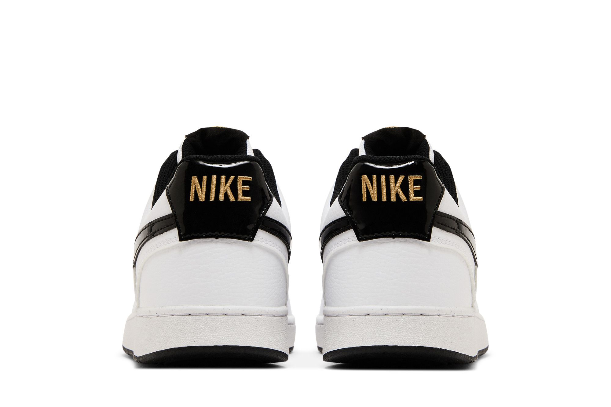 Details for ナイキ コート ビジョン LO 白黒金 (Nike Kōto Bijon LO Shirokuro Kin) DV1899-100