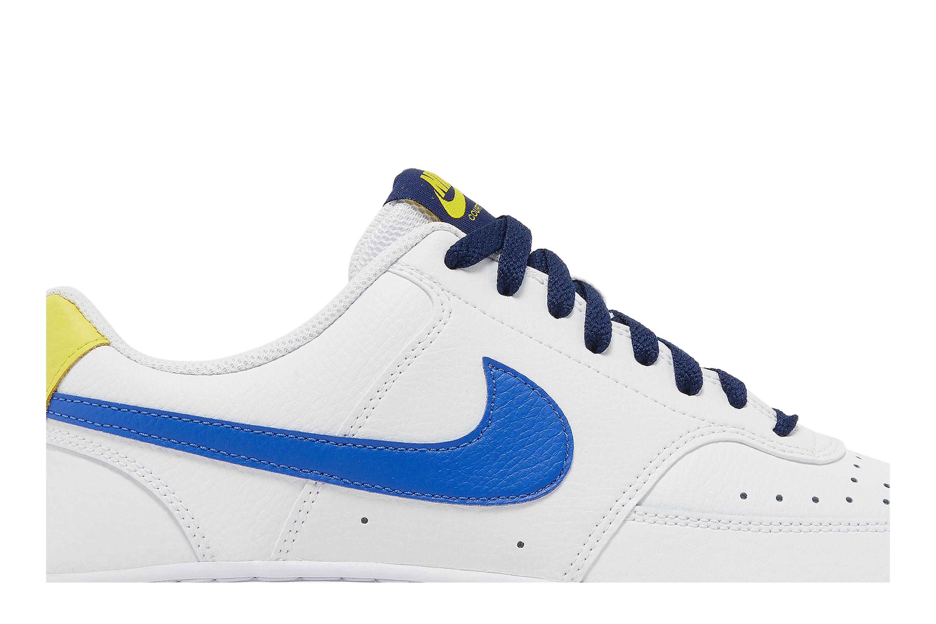 Order Nike Court Vision 1 Hyper Royal 休閒 輕便 低筒 板鞋 男款 白藍色